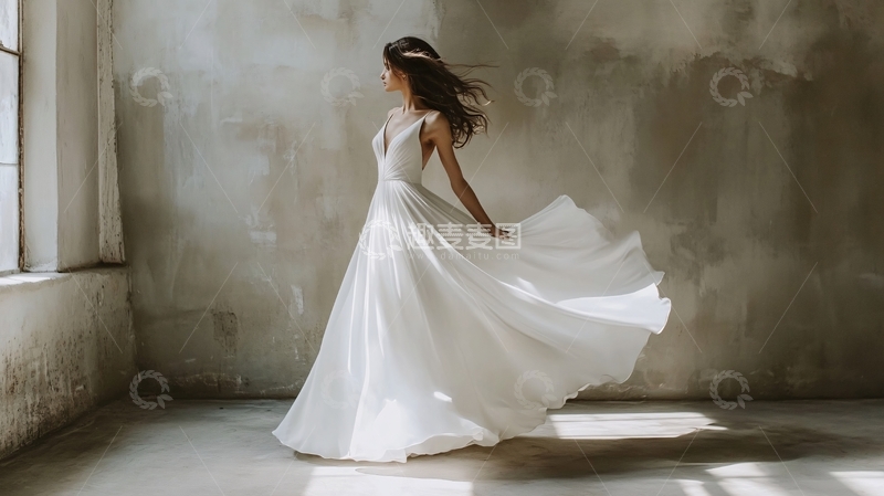 高清大图下载【趣麦麦图】白衣仙女之舞