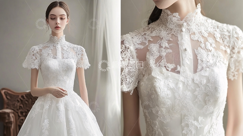 高清大图下载【趣麦麦图】新娘出嫁礼服2