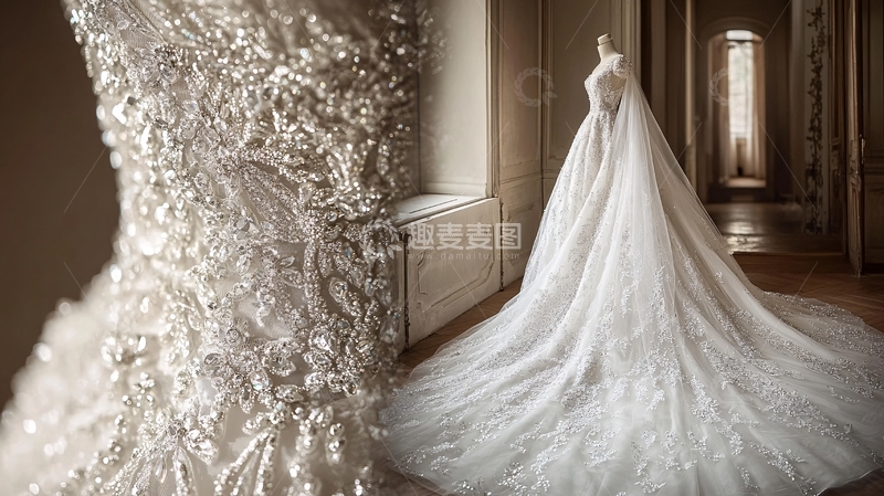 高清大图下载【趣麦麦图】高级婚纱定制12