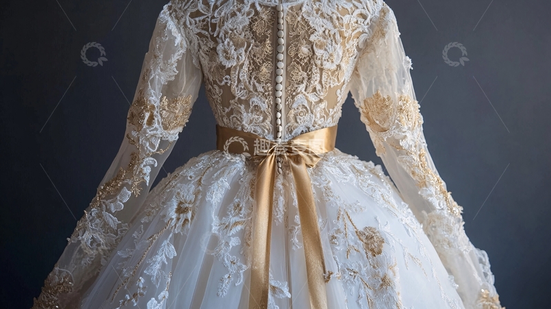 高清大图下载【趣麦麦图】复古婚纱