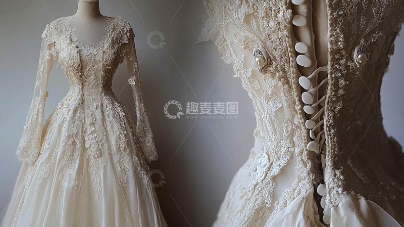 高清大图下载【趣麦麦图】欧式婚纱4