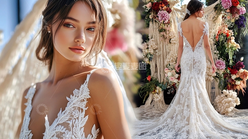 高清大图下载【趣麦麦图】婚纱基础首选11