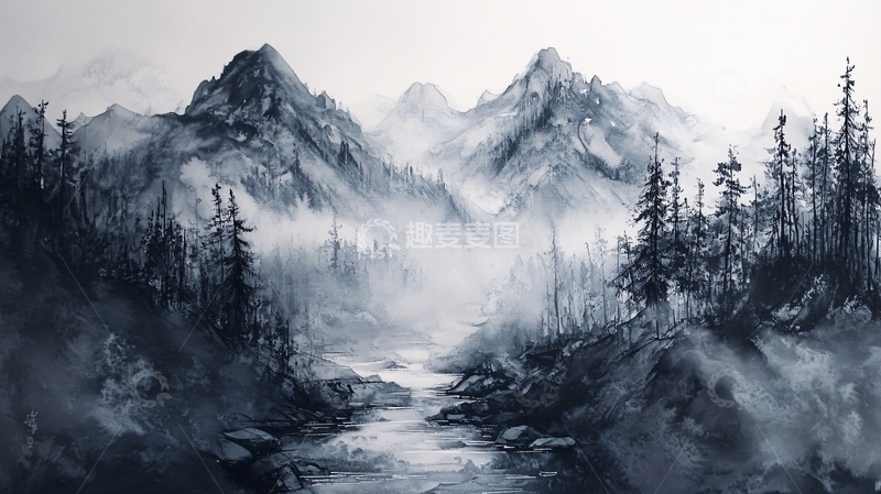 高清大图下载【趣麦麦图】风景原画14