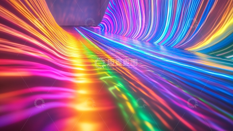 高清大图下载【趣麦麦图】幻彩通道