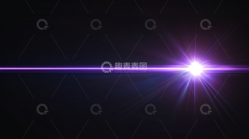 高清大图下载【趣麦麦图】光晕科技感光2