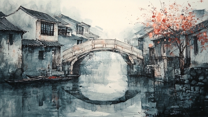 高清大图下载【趣麦麦图】唯美浪漫江南水乡风情10