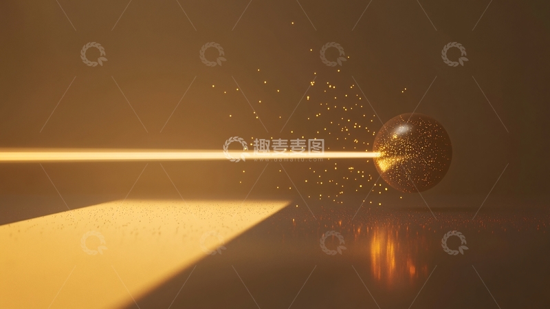 高清大图下载【趣麦麦图】光晕科技感光4