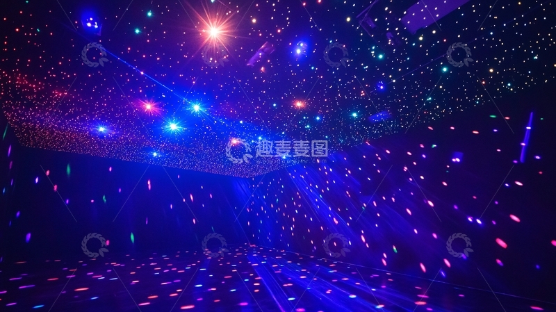 高清大图下载【趣麦麦图】星光大道星光隧道