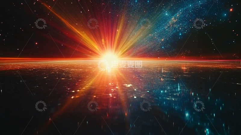 高清大图下载【趣麦麦图】绚丽多彩科幻