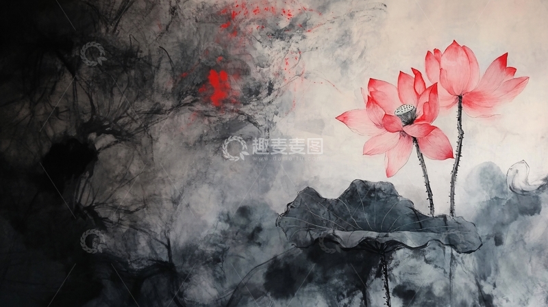 高清大图下载【趣麦麦图】印象荷花