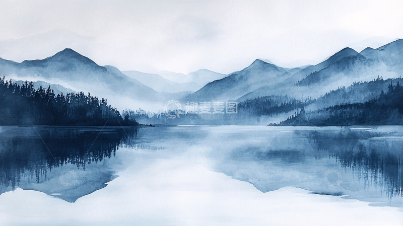 高清大图下载【趣麦麦图】奇墅湖晨雾2