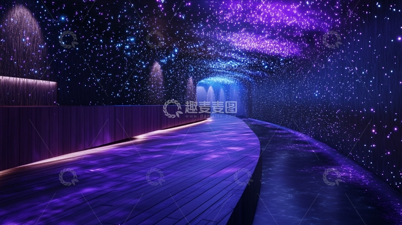 高清大图下载【趣麦麦图】时光隧道设计8