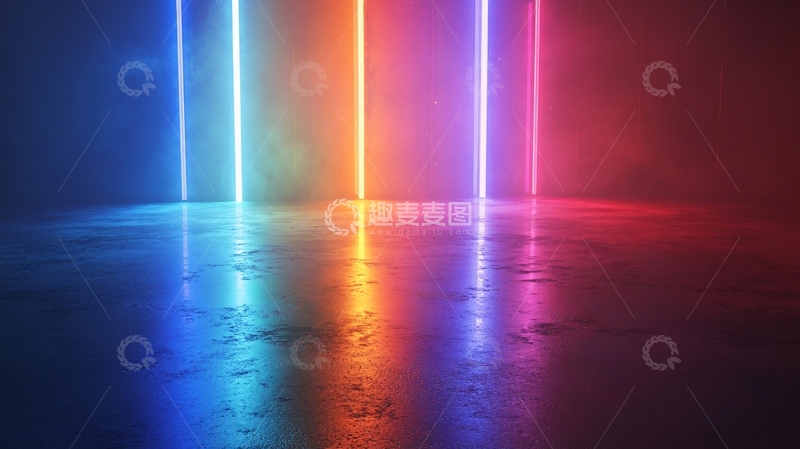 高清大图下载【趣麦麦图】彩虹大厅1