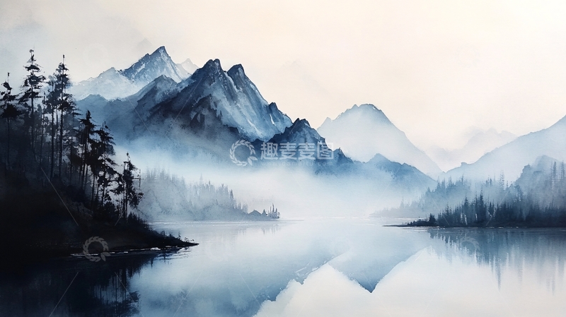 高清大图下载【趣麦麦图】大气高清意境山水26