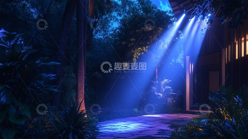 高清大图下载【趣麦麦图】言叶之庭