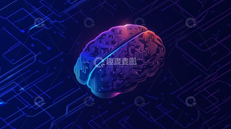 高清大图下载【趣麦麦图】类脑芯片