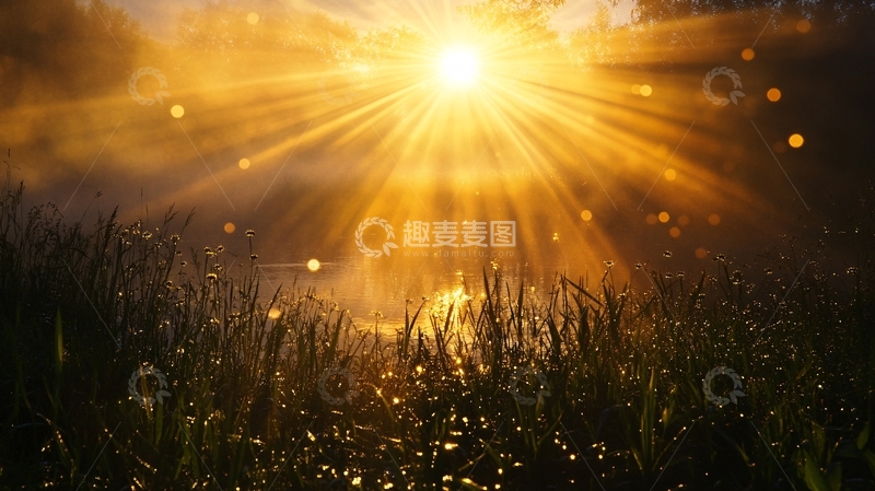 高清大图下载【趣麦麦图】唯美阳光