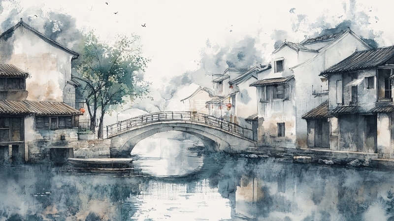 高清大图下载【趣麦麦图】唯美浪漫江南水乡风情12