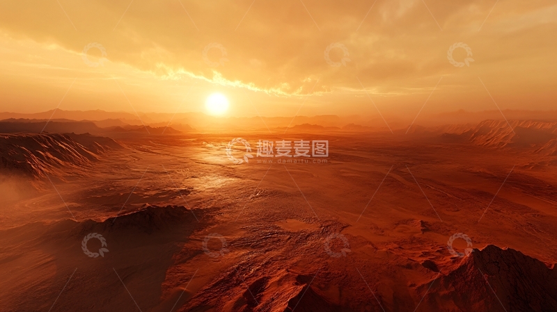 高清大图下载【趣麦麦图】火星世界1