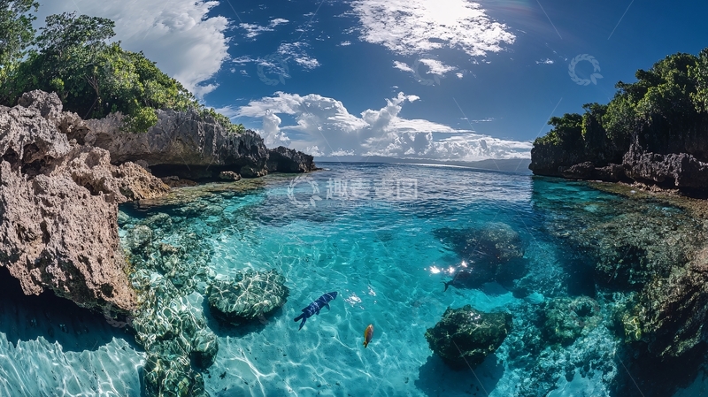 高清大图下载【趣麦麦图】塞班岛全景图