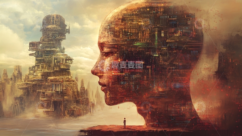 高清大图下载【趣麦麦图】科幻题材插画2