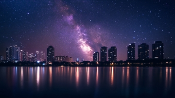 星夜城市天际线