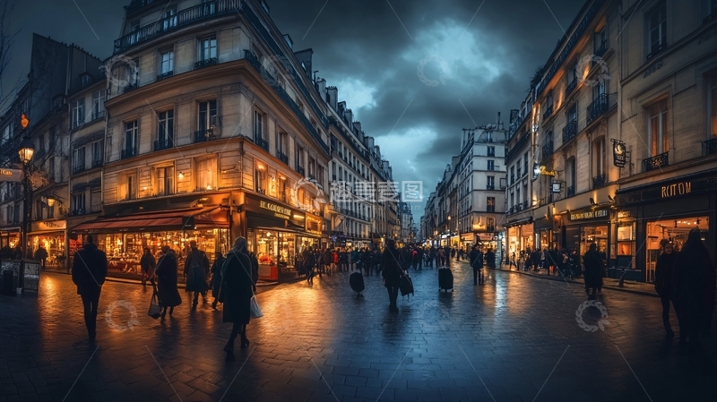 高清大图下载【趣麦麦图】里昂旅游美食风光
