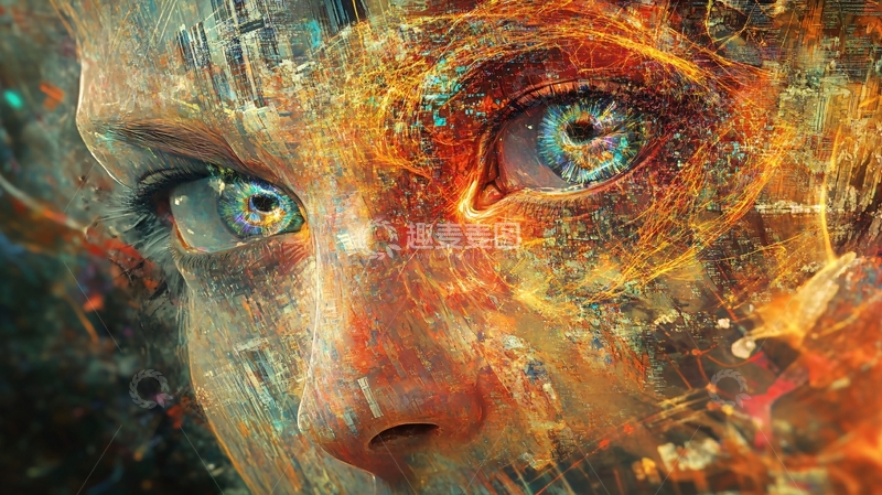 高清大图下载【趣麦麦图】人工智能艺术2