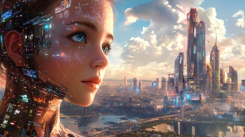 高清大图下载【趣麦麦图】维多利亚湾人工智能3