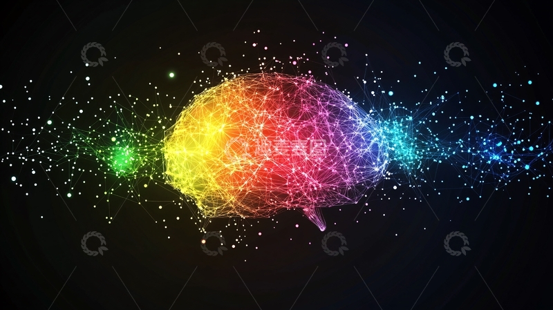 高清大图下载【趣麦麦图】大脑连接性2