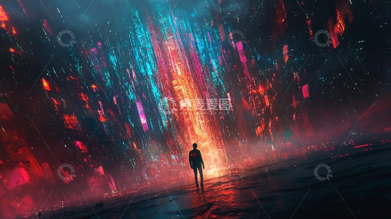 高清大图下载【趣麦麦图】虚拟数字世界元宇宙15