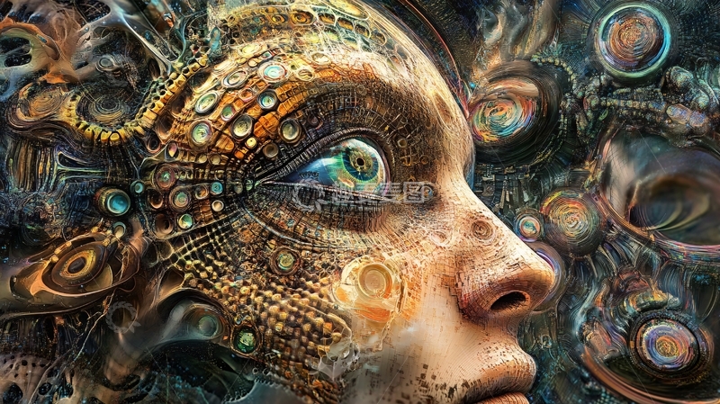 高清大图下载【趣麦麦图】人工智能艺术1