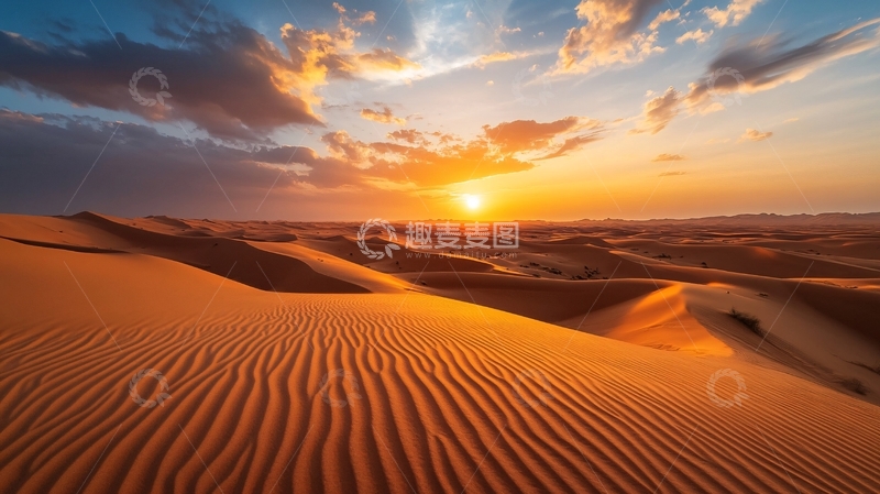 高清大图下载【趣麦麦图】阿拉善创意背景4