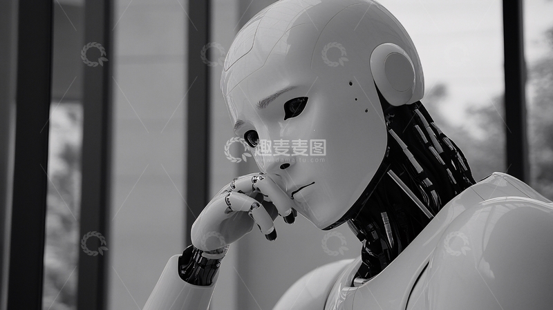 高清大图下载【趣麦麦图】人工智能生命1