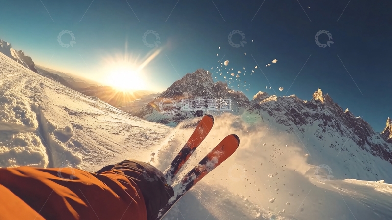 高清大图下载【趣麦麦图】登峰造极背景16