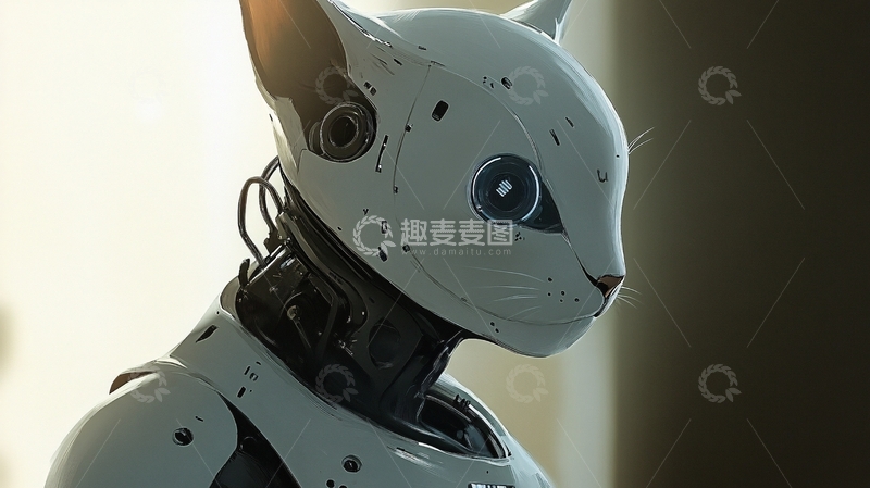 高清大图下载【趣麦麦图】科技兔形象