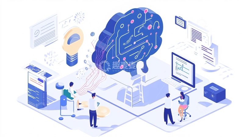 高清大图下载【趣麦麦图】人工智能插画5