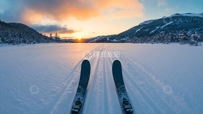 高清大图下载【趣麦麦图】挪威滑雪场
