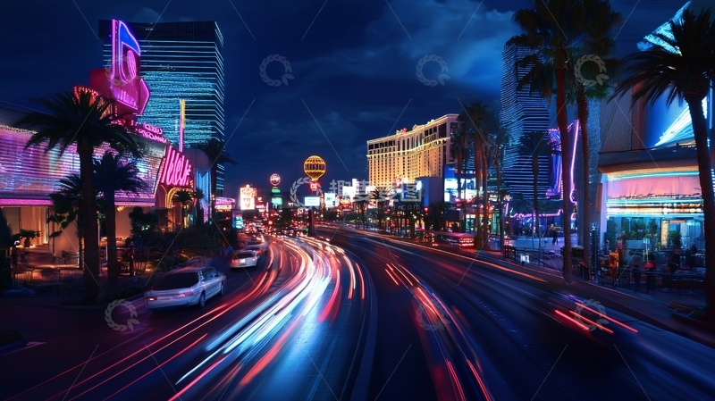 高清大图下载【趣麦麦图】拉斯维加斯风情