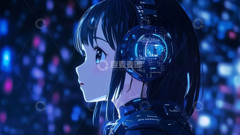 高清大图下载【趣麦麦图】人工智能技术应用1