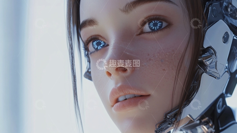 高清大图下载【趣麦麦图】科幻人工智能14