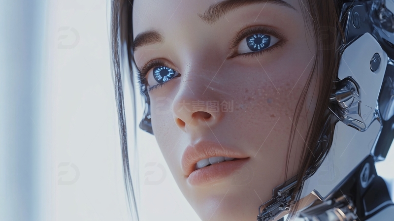 高清大图下载【趣麦麦图】科幻人工智能14