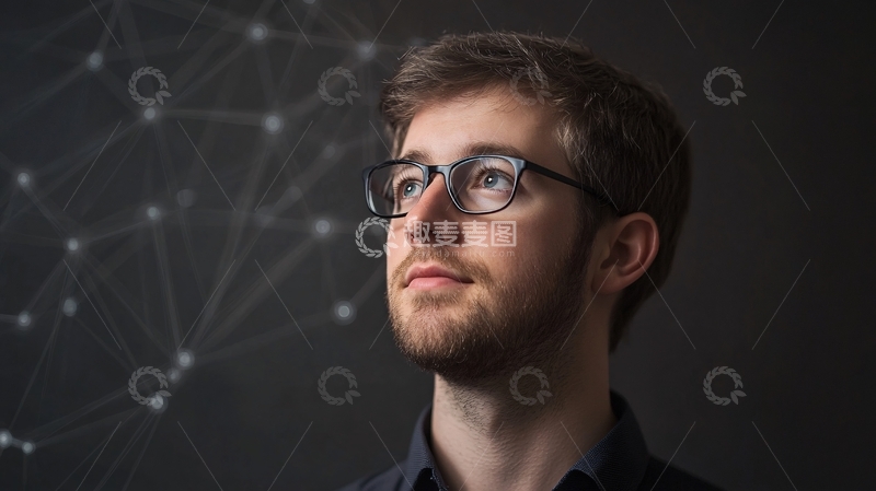 高清大图下载【趣麦麦图】互联网连线