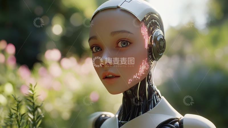 高清大图下载【趣麦麦图】人工智能生命2