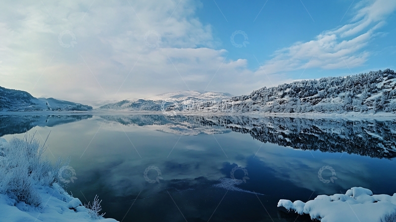 高清大图下载【趣麦麦图】大九湖冬天