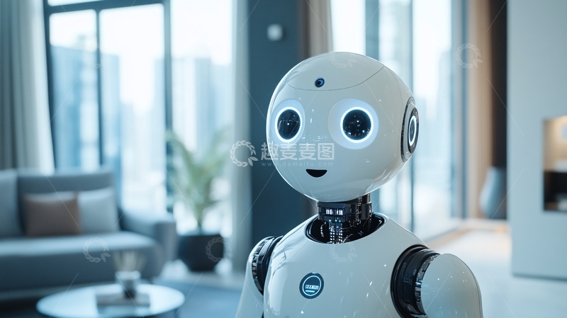 高清大图下载【趣麦麦图】人工智能智慧生活5