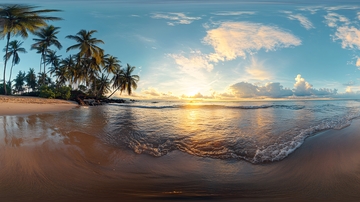 海岛海边全景图5