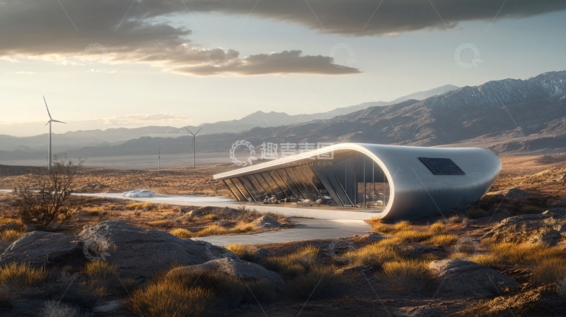 高清大图下载【趣麦麦图】仿生人住宅2