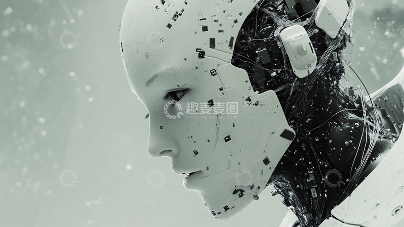 高清大图下载【趣麦麦图】生物改造人工智能2