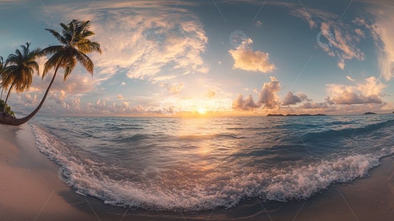 高清大图下载【趣麦麦图】海洋风光全景图10